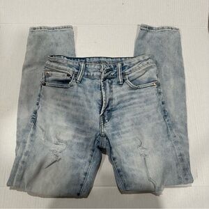 American Eagle Outfitters Faded Blue Skinny Jeans